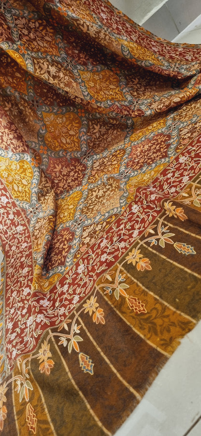 Reelkar embroidered pashmina