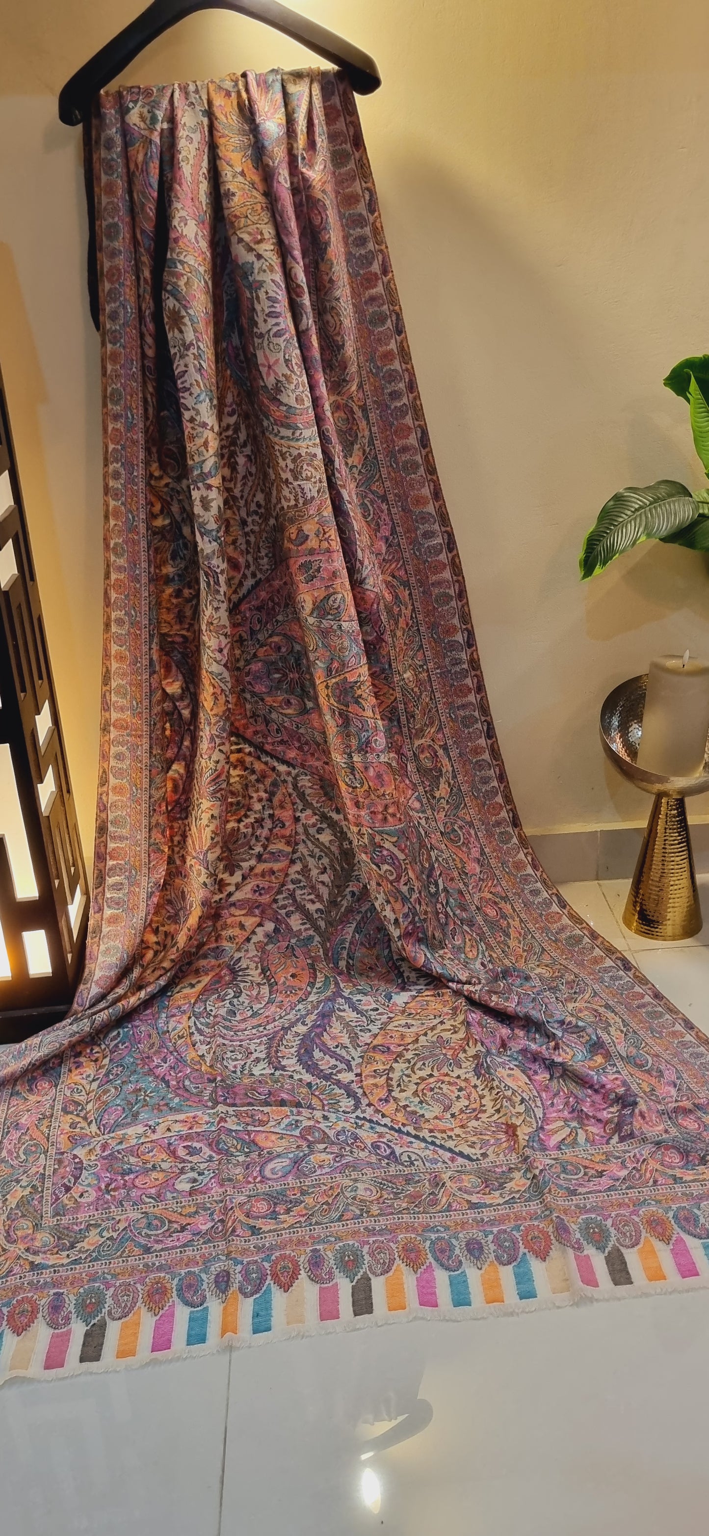 Persian kaani Pashmina shawl