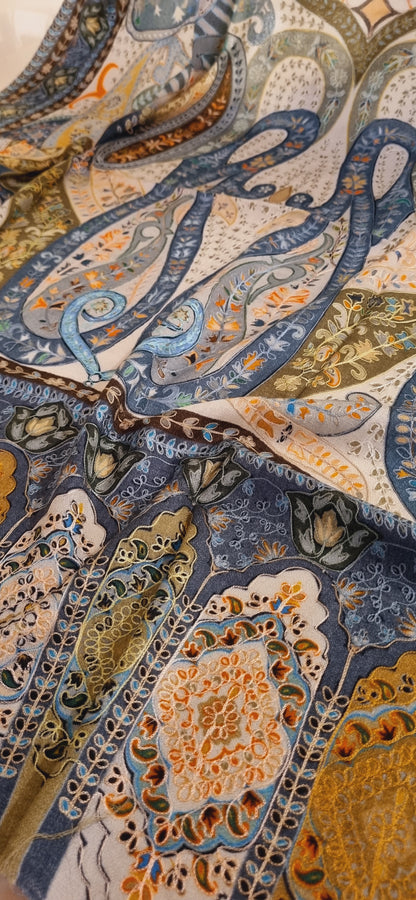 Reelkar pashmina shawl