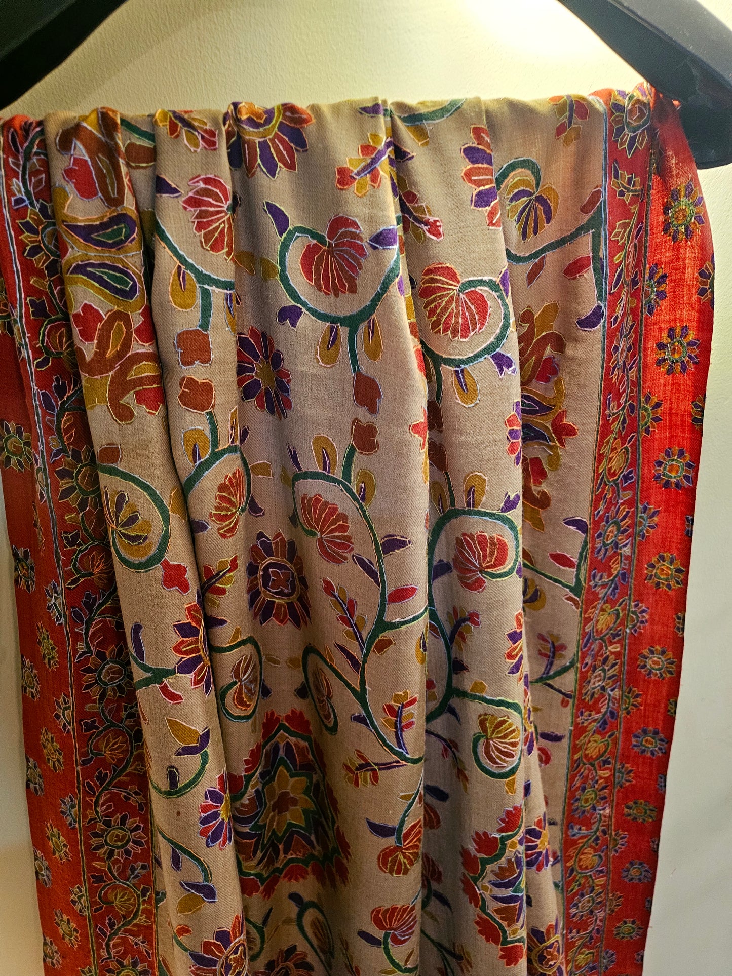 Kalamkar pashmina shawl