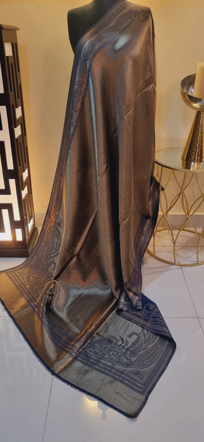 Moonlight reversible shawl