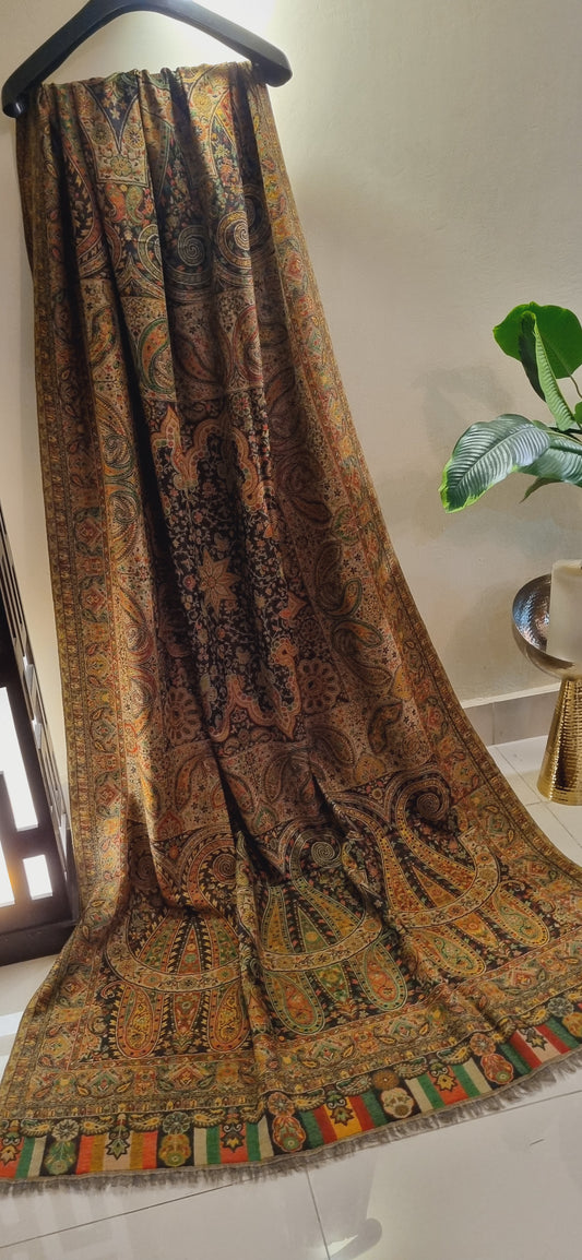 Reversible persian kaani shawl