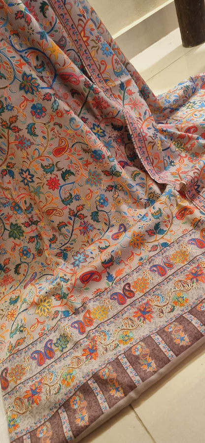 Pashmina reelkar suit