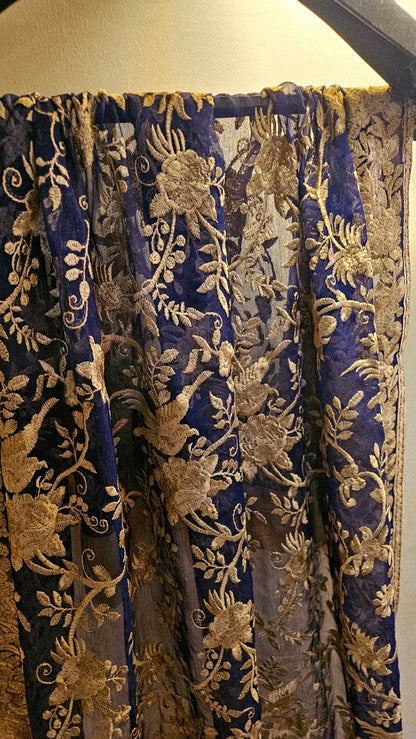 Georgete embroidered dupata