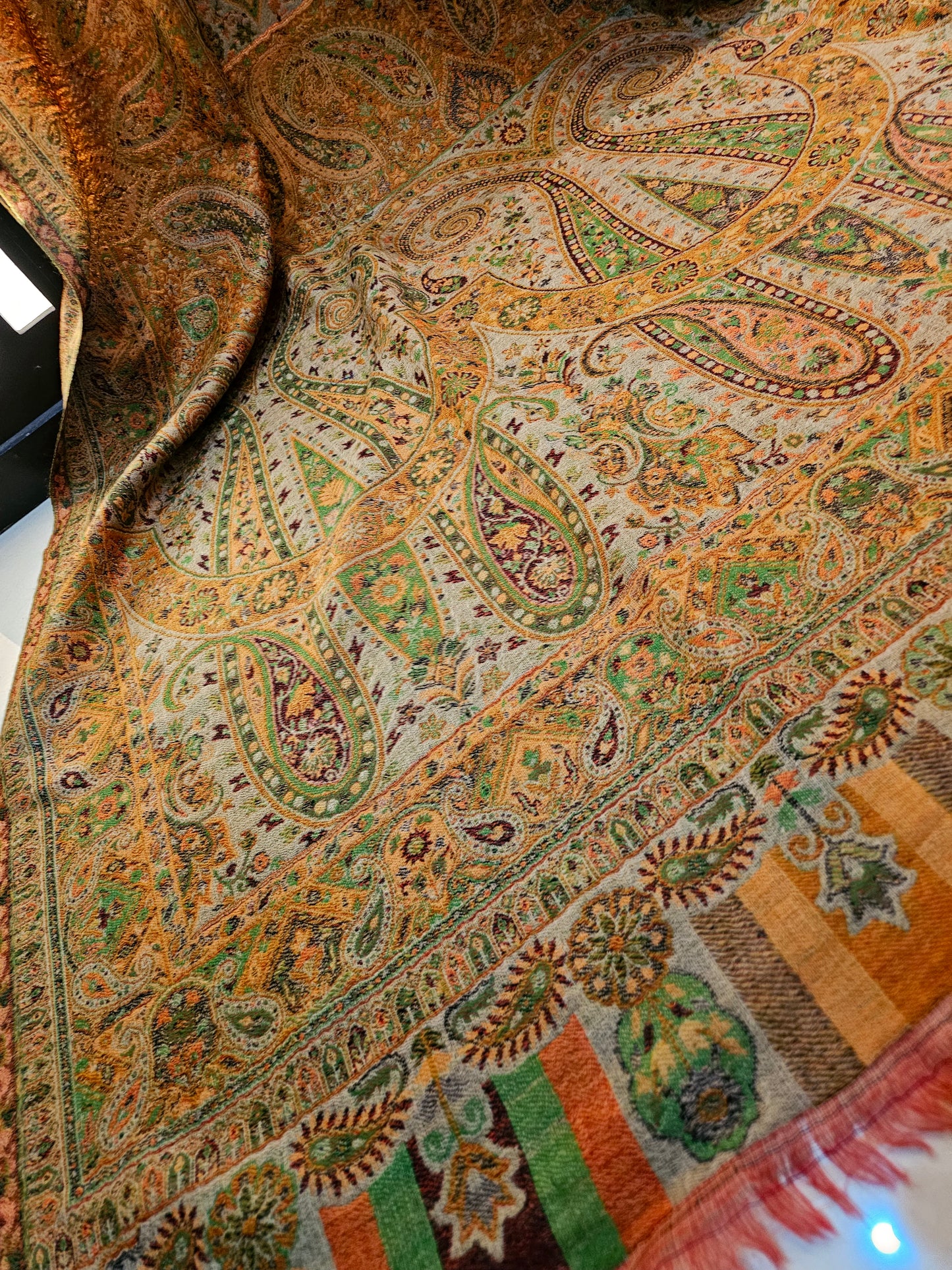 Tabraiz persian kaani pashmina shawl