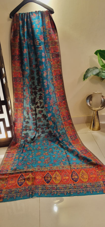 Silk kaani shawl