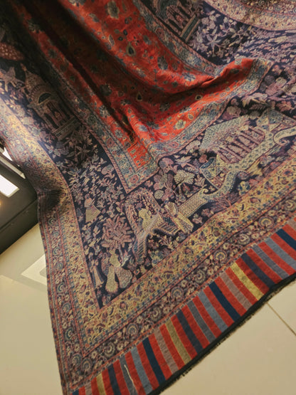 Jodha akbar reversible moonlight kaani shawl