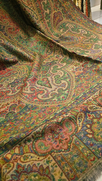 Persian reversible kaani: Pashmina