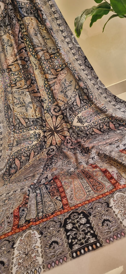 Reelkar embroidered pashmina