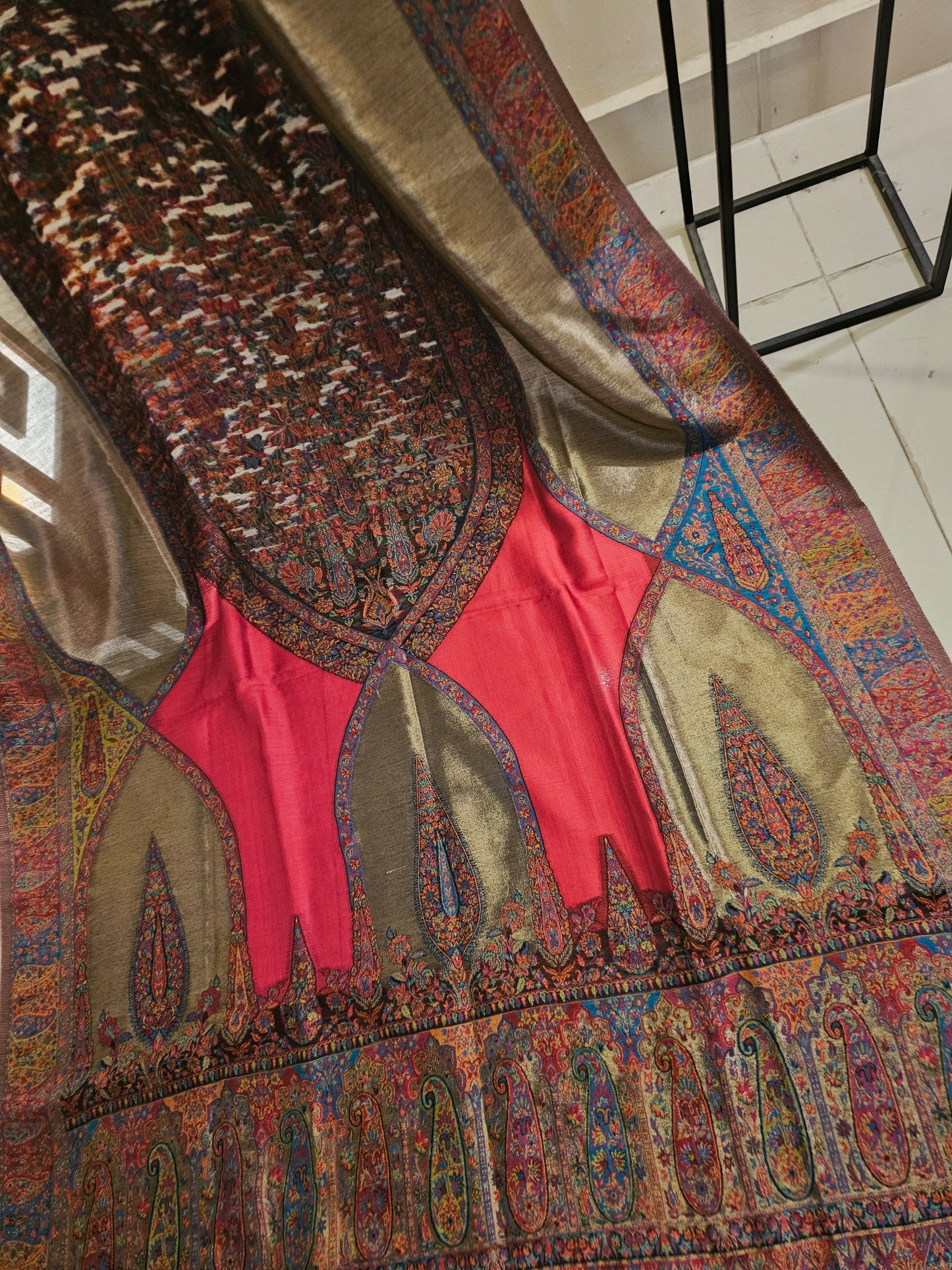 Moonlight silky kaani shawl