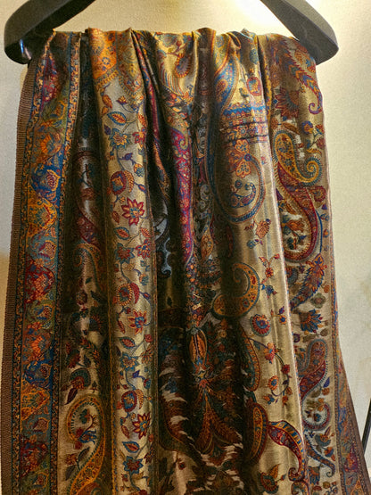 Silky moonlight kaani shawl/dupata