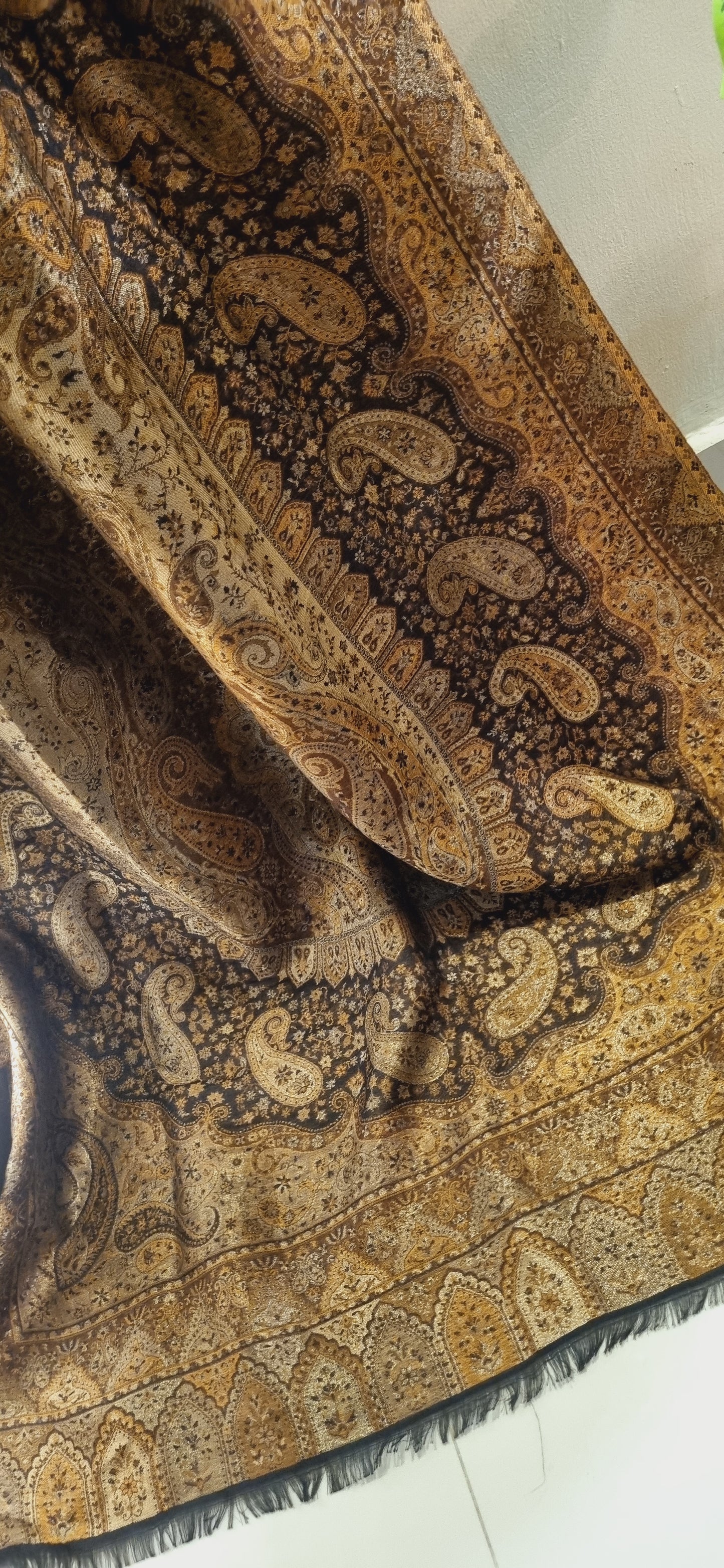 Moonlight gandhara kaani reversible shawl