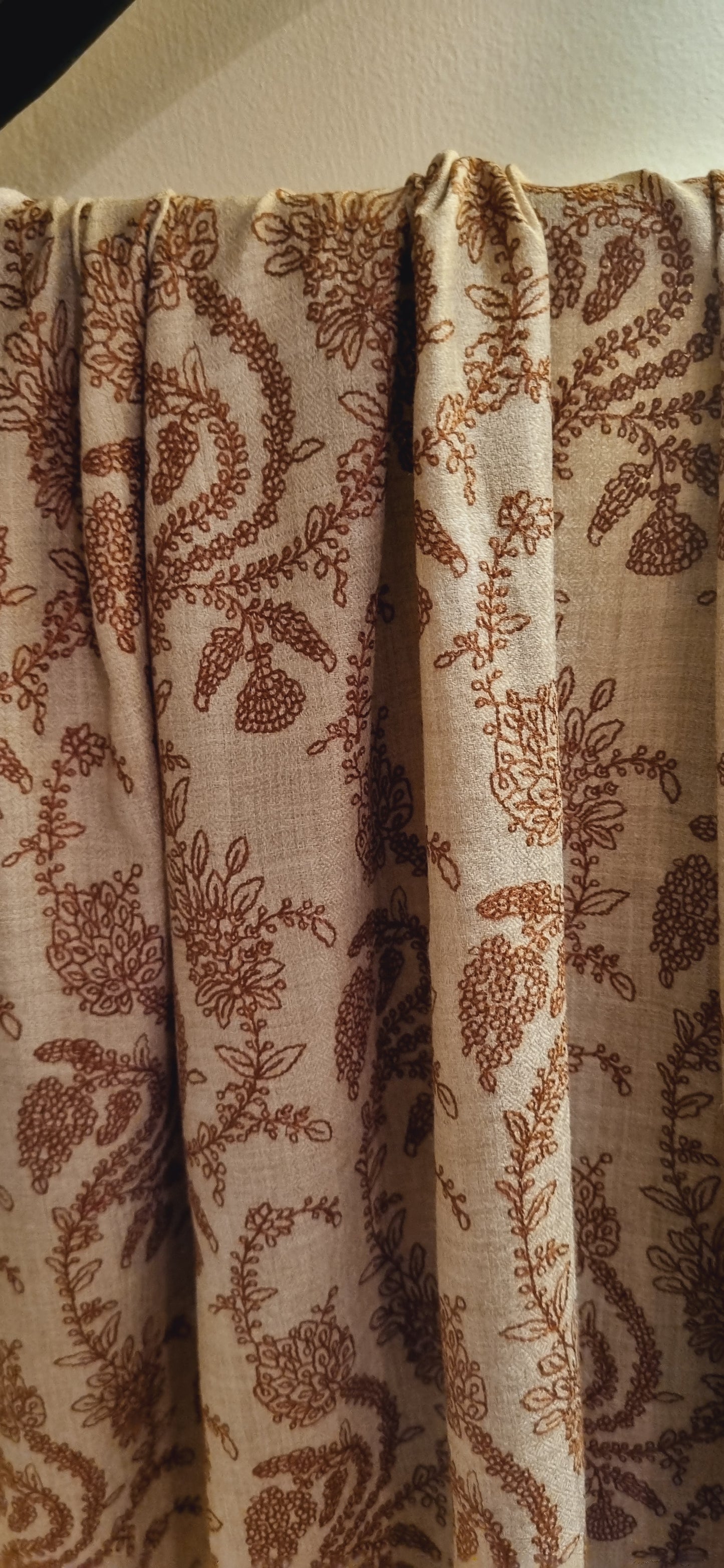 Toosh embroidered shawl