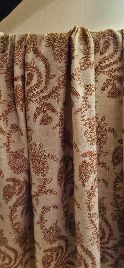 Toosh embroidered shawl