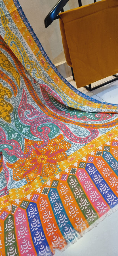 Pashmina printed