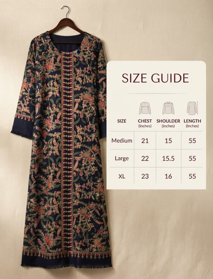 Embroidered kaftan: Pashmina