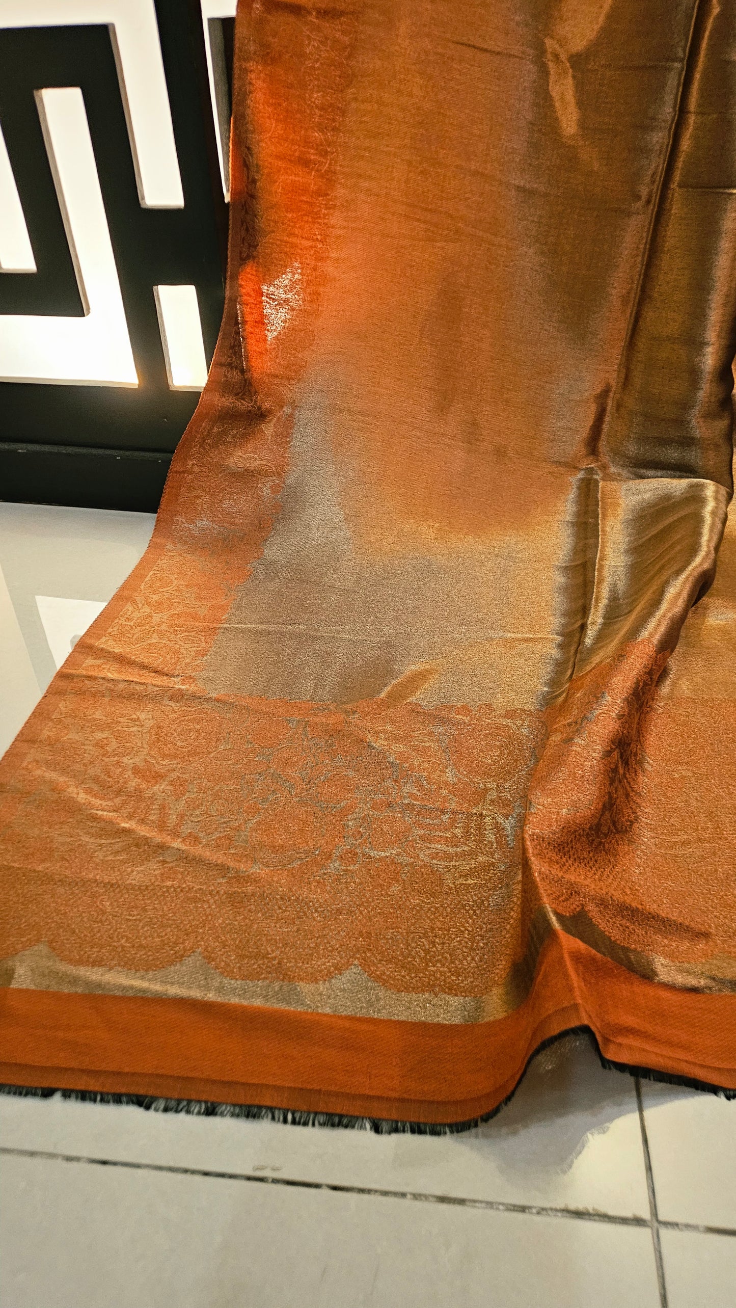 Reversible paper kaani moonlight