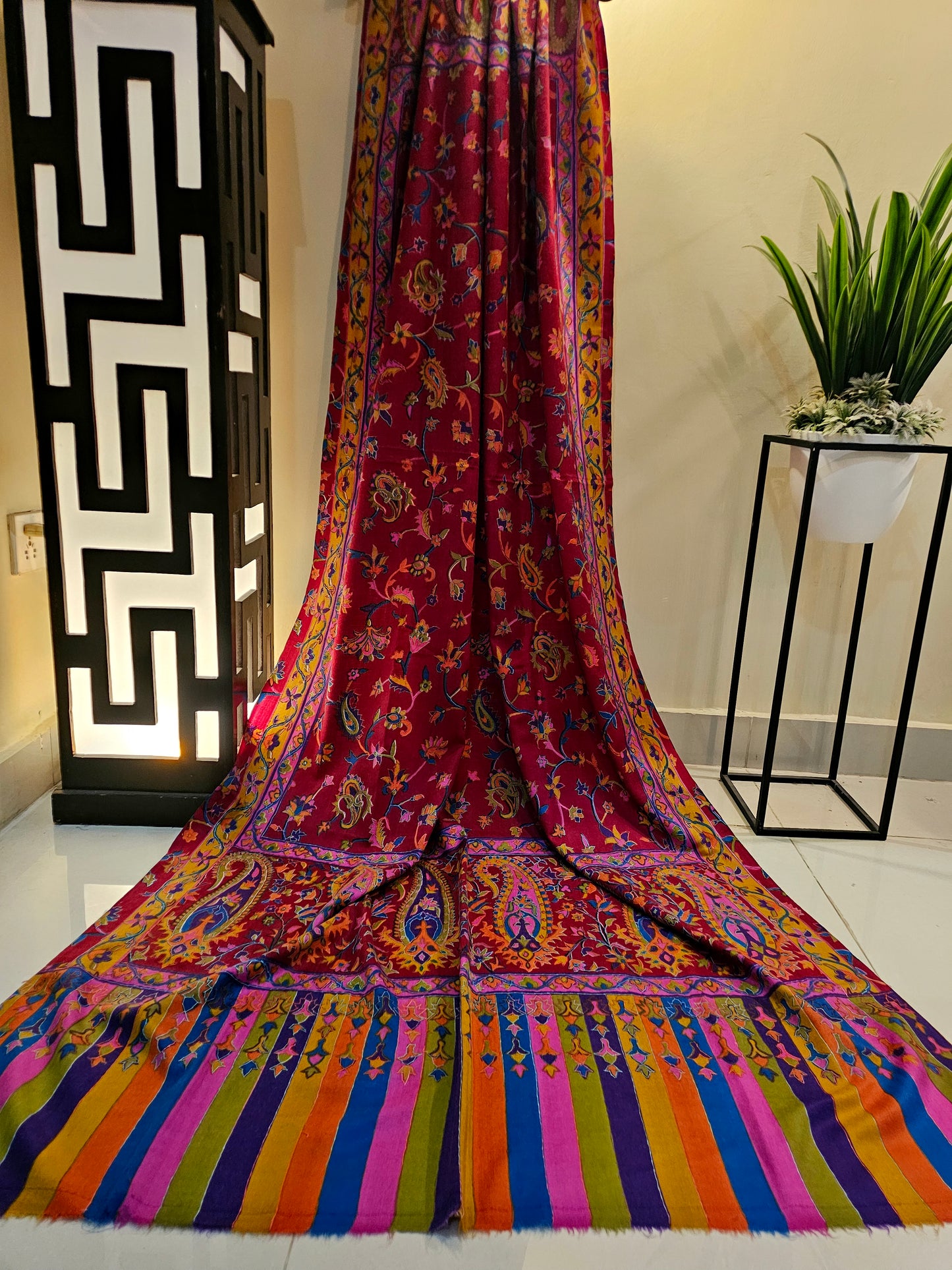 Kalamkar pashmina shawl