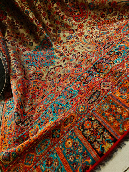 Reversible toosh moonlight kaani shawl