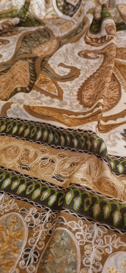 Reelkar embroidered pashmina