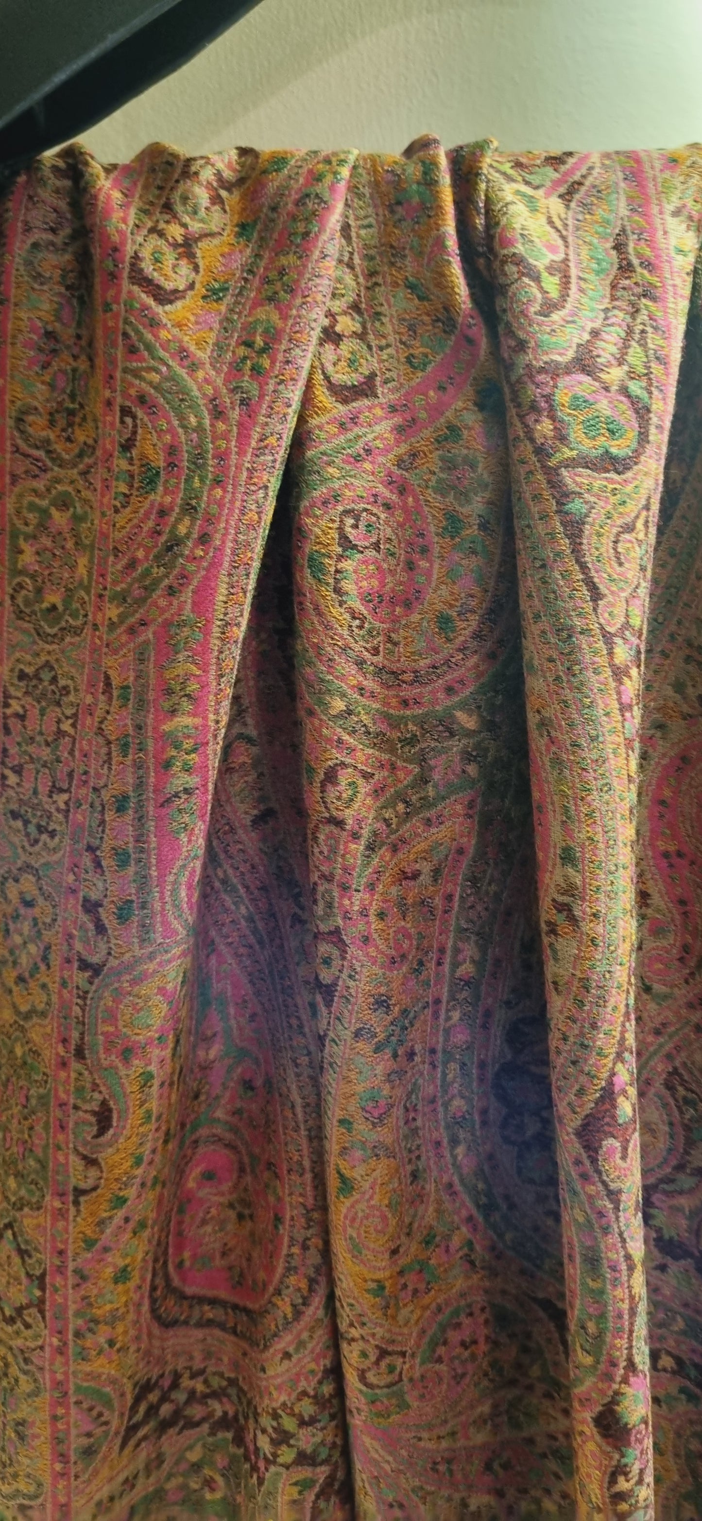 Reversible persian kaani shawl