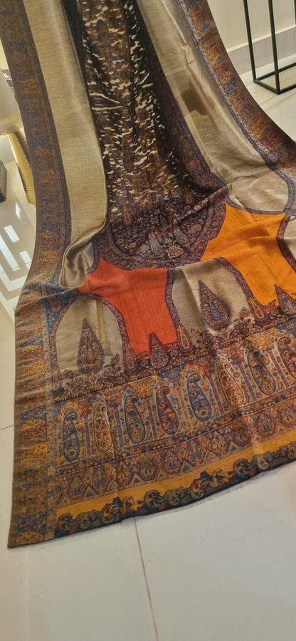 Moonlight silky pashmina shawl