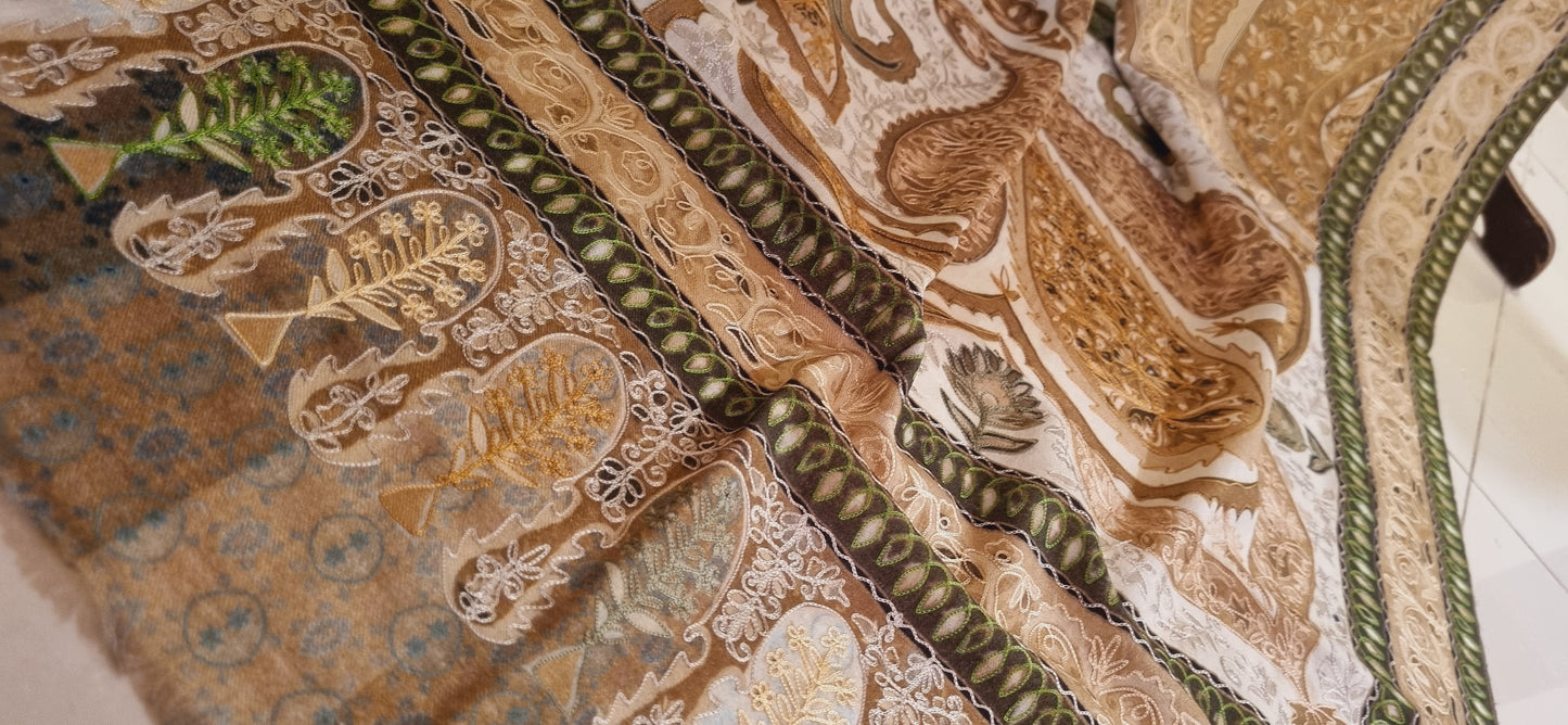 Reelkar embroidered pashmina