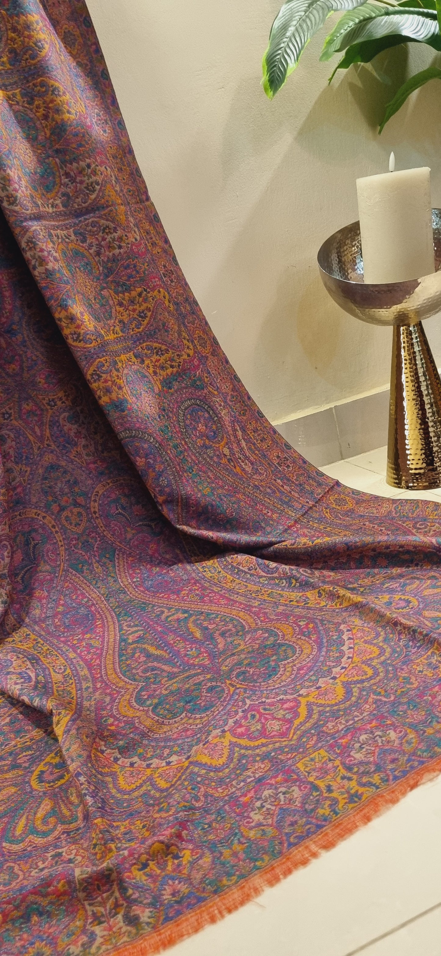 Persian reversible kaani shawl