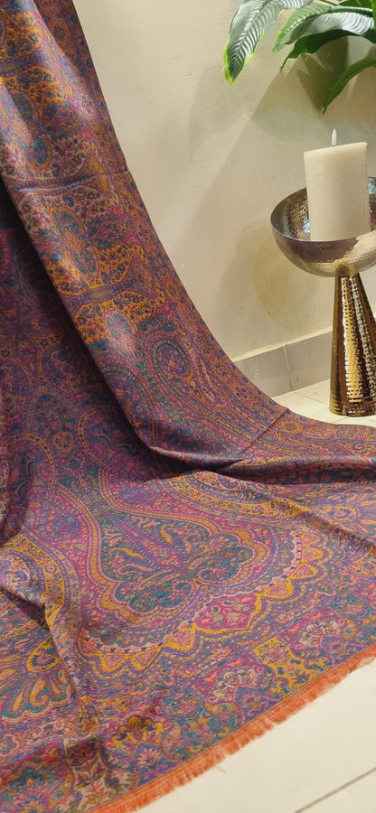 Persian reversible kaani shawl
