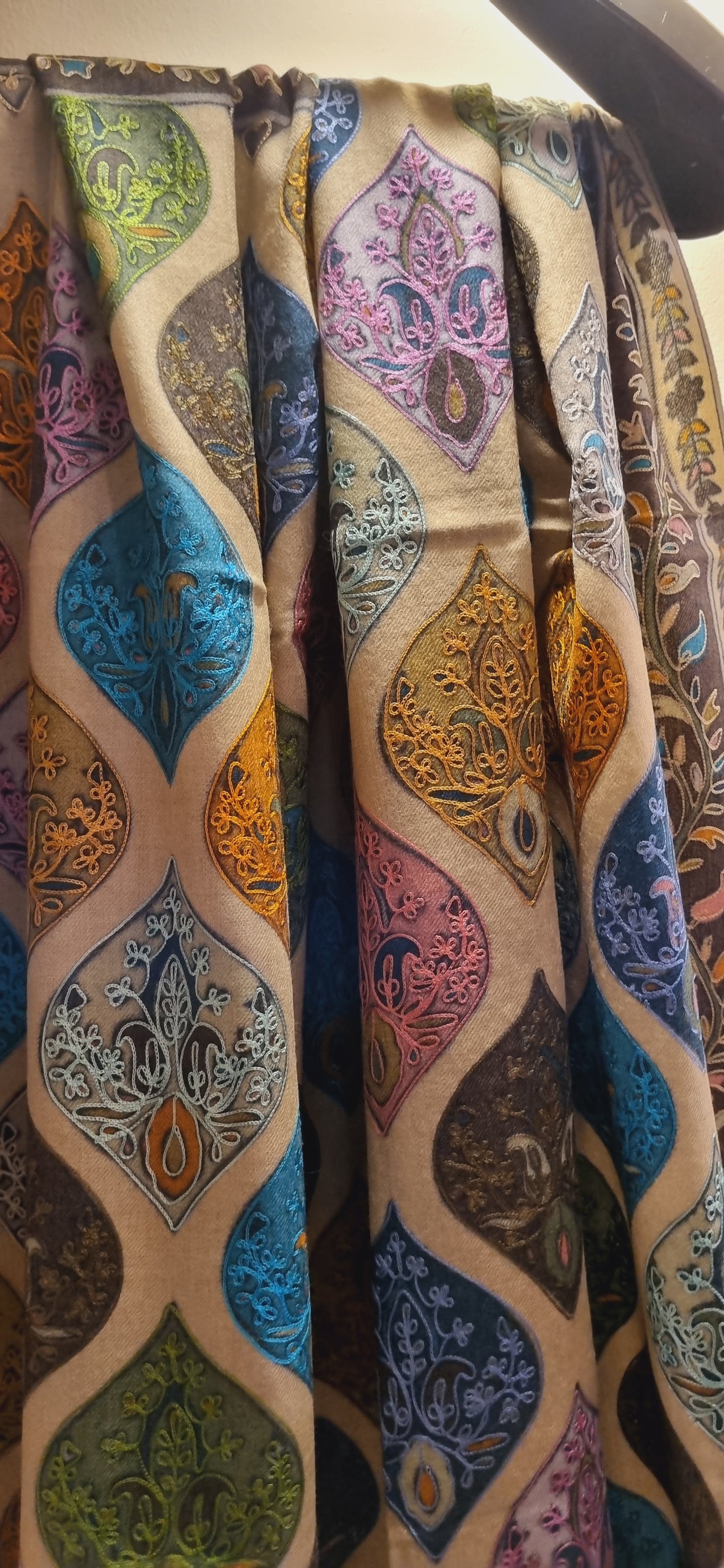 Reelkar embroidered pashmina