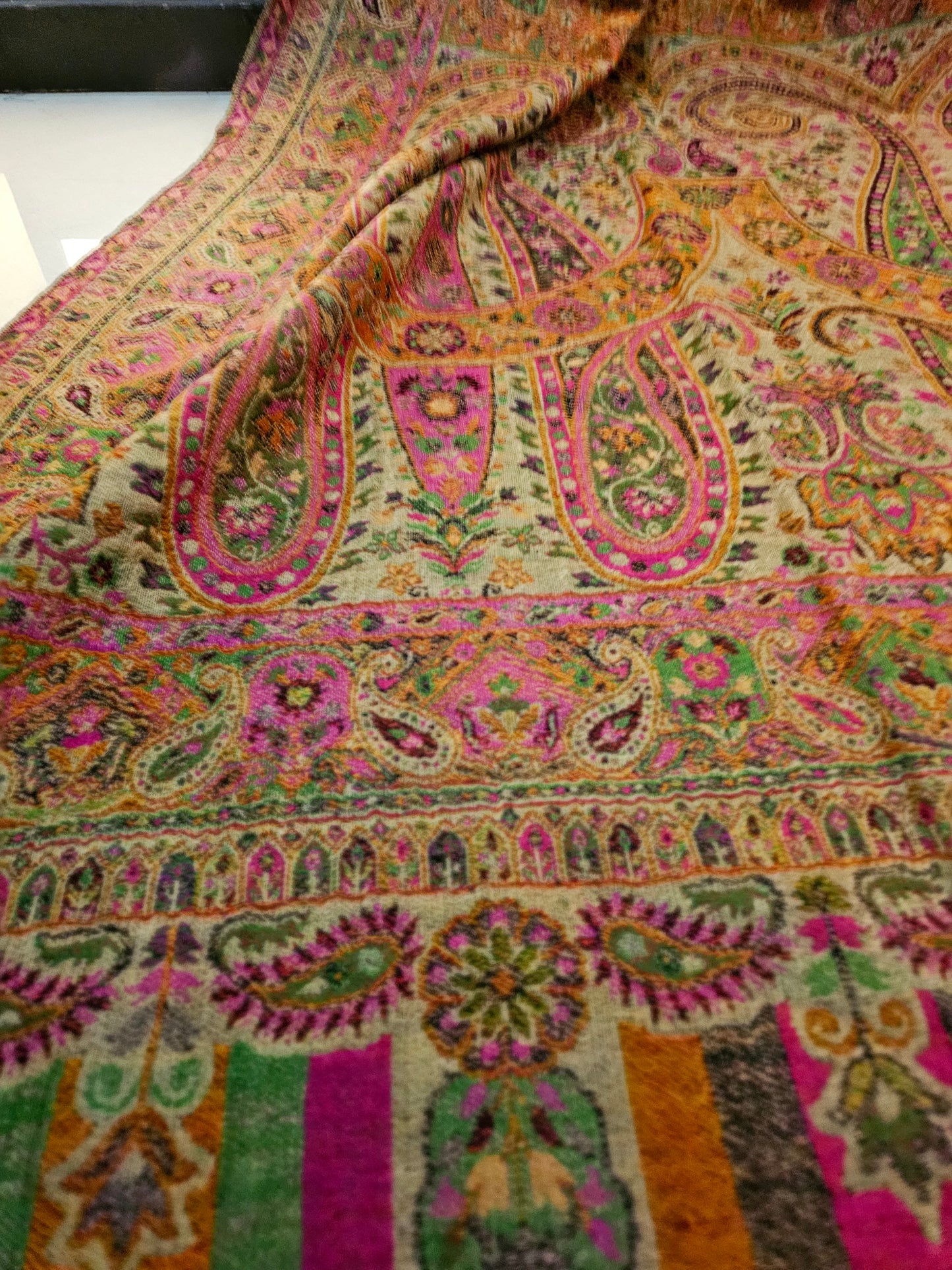 Tabraiz persian kaani pashmina shawl