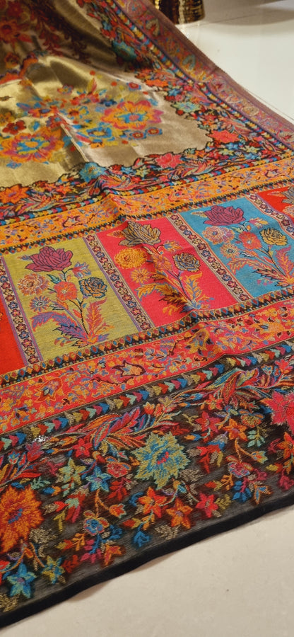 Silky moonlight pashmina