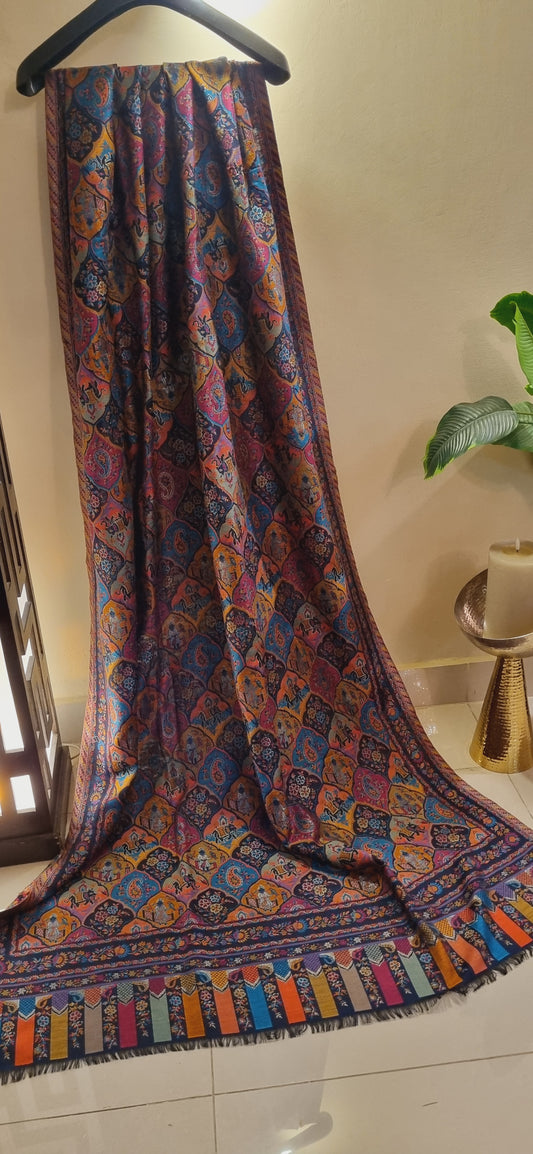 Tabrizi kaani pashmina shawl