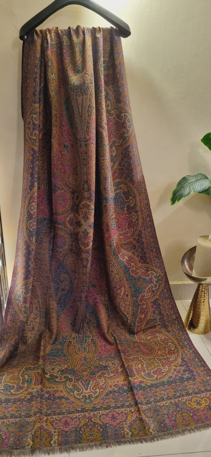 Persian kaani reversible shawl