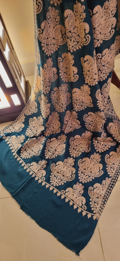Pashmina embroidered Mini shawl