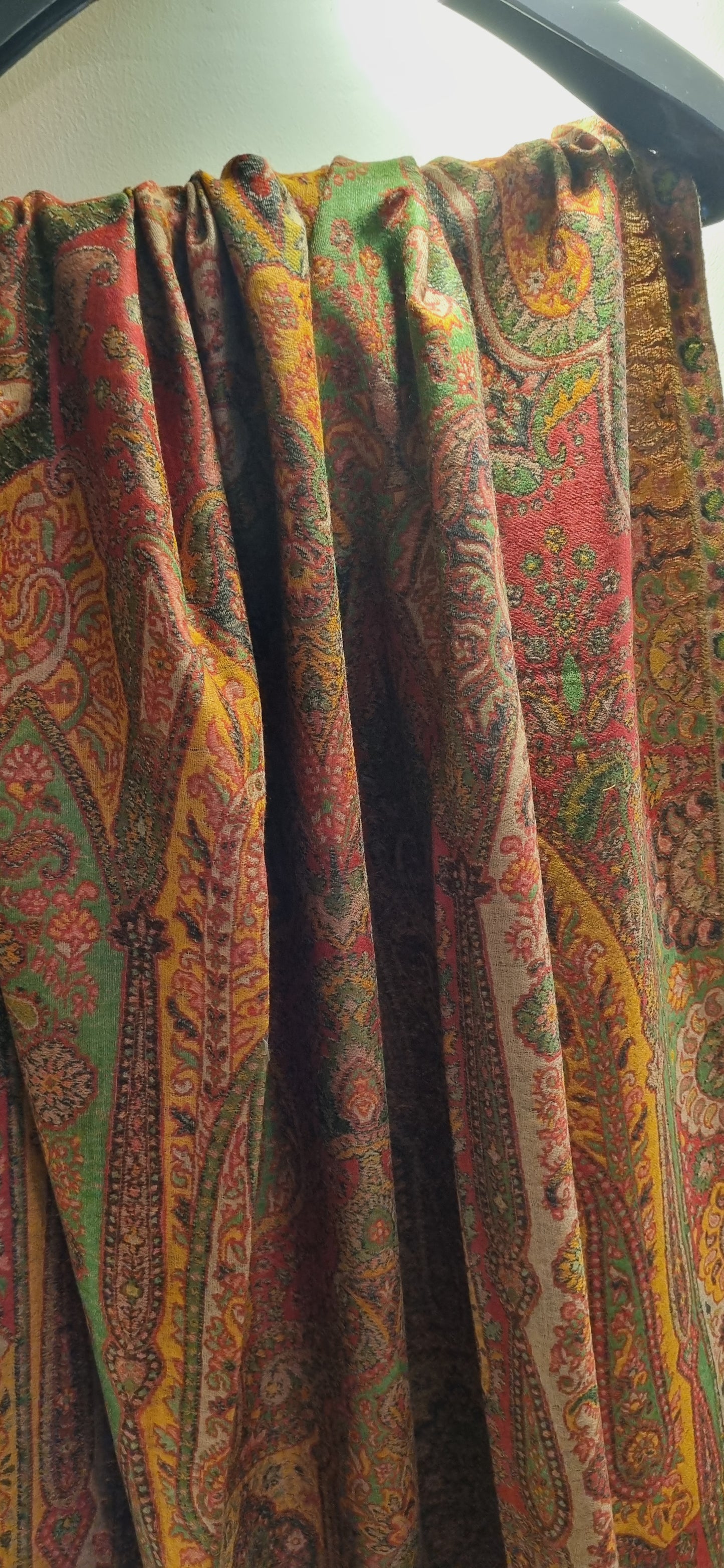 Reversible persian kaani shawl