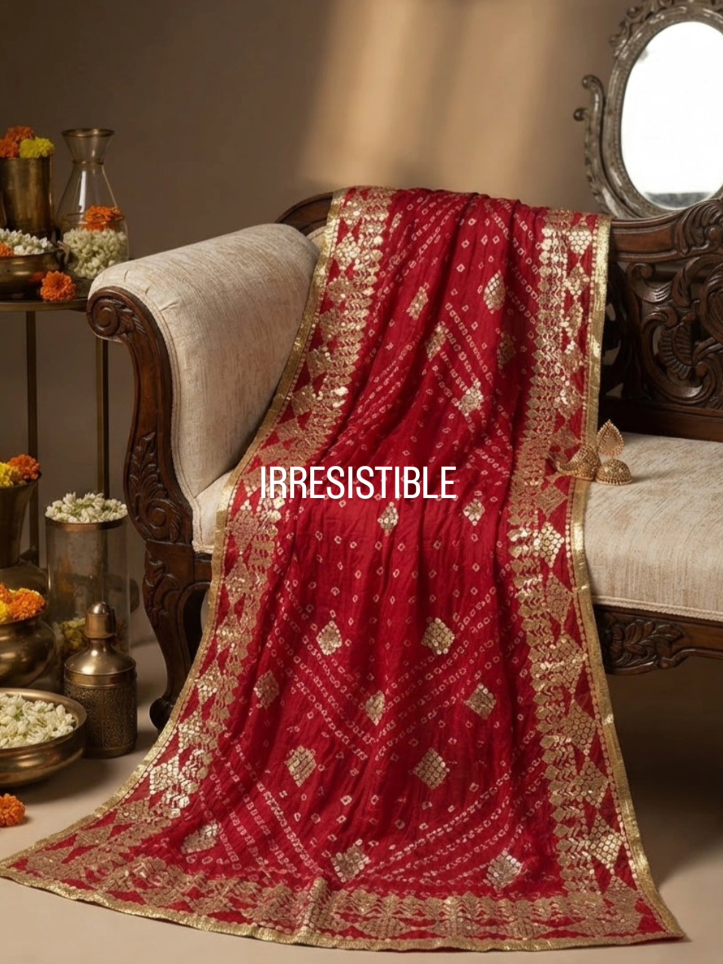 Chunri gota dupata: Silk