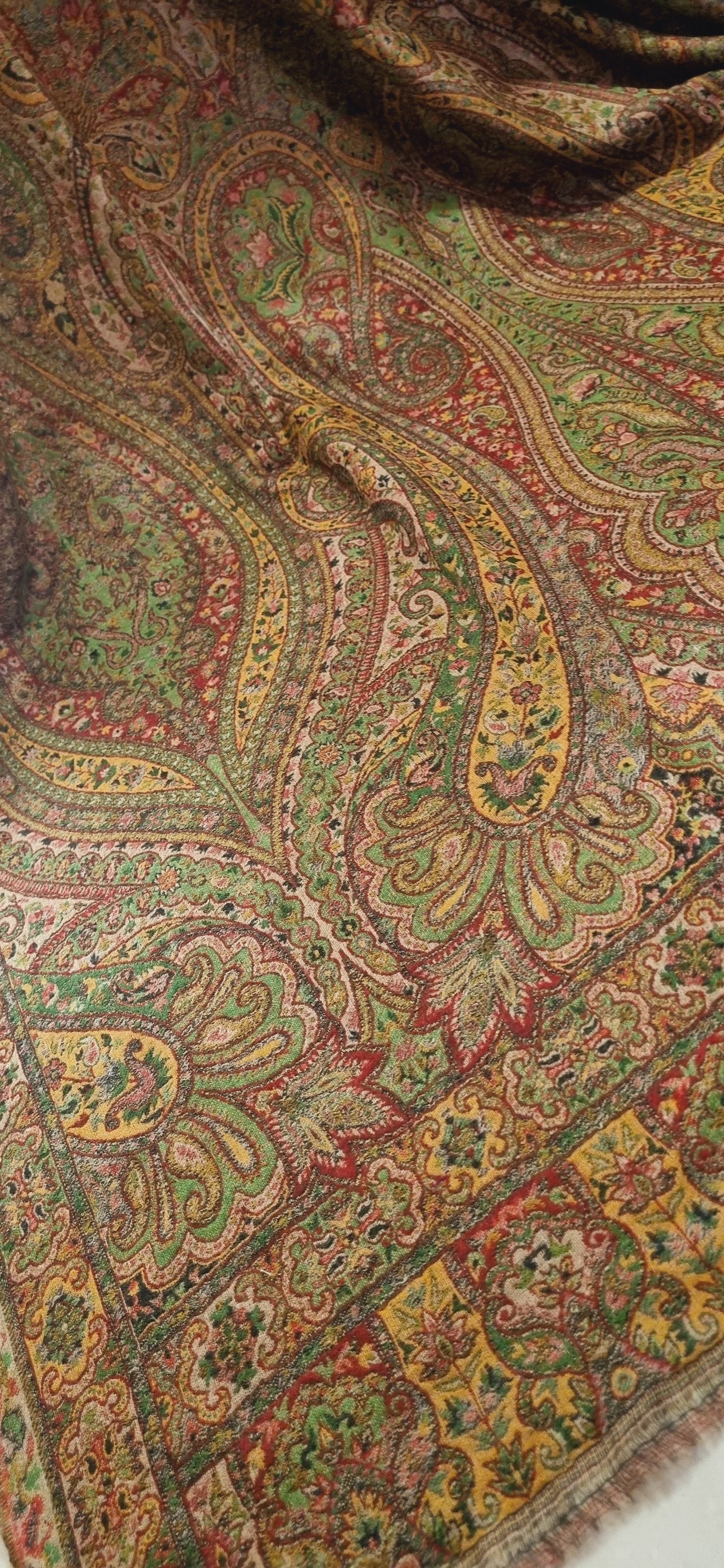 Persian reversible kaani pashmina shawl