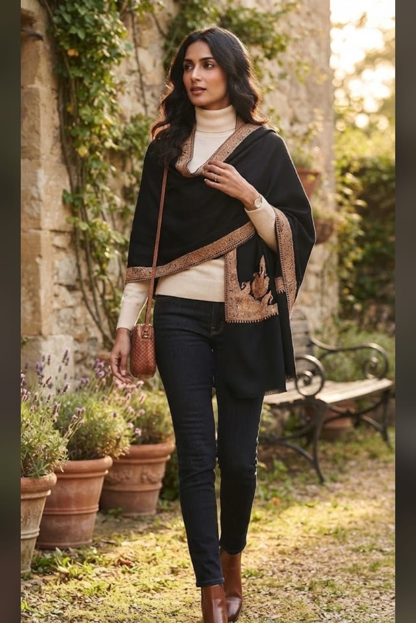 Sui Embroidered shawl
