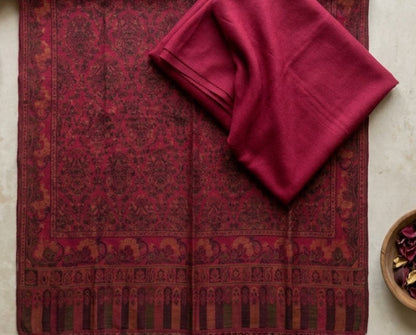 Kaani suit/shawl: woollen pashmina
