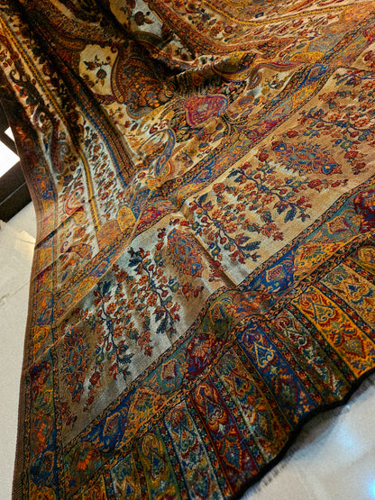 Silky moonlight kaani shawl/dupata