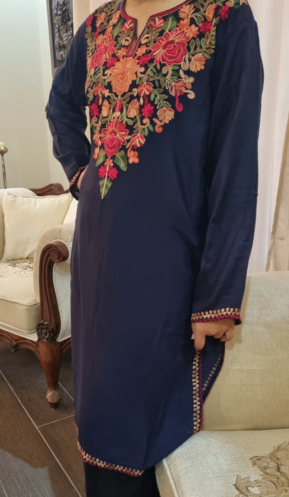Embroidered kurta