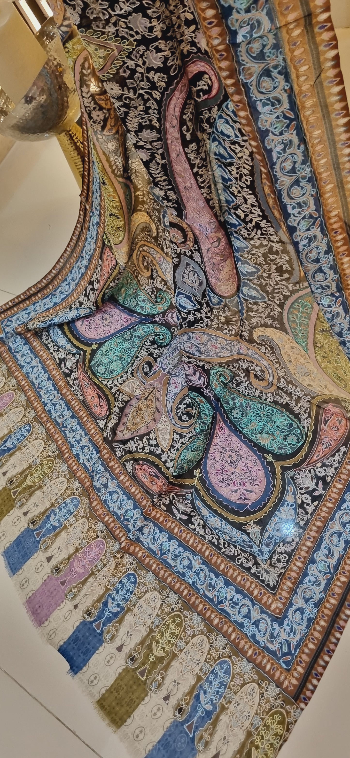 Silk Reelkar shawl