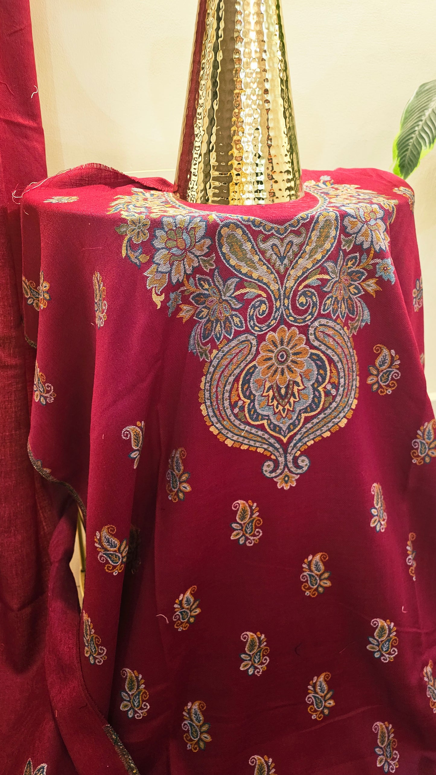 Kaani suit: Pashmina