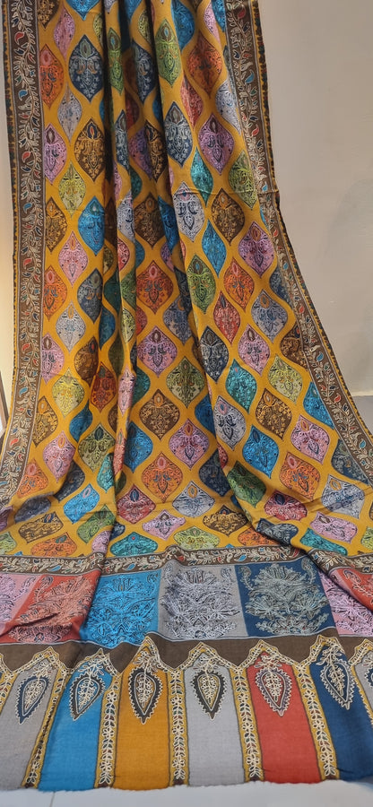 Reelkar embroidered pashmina