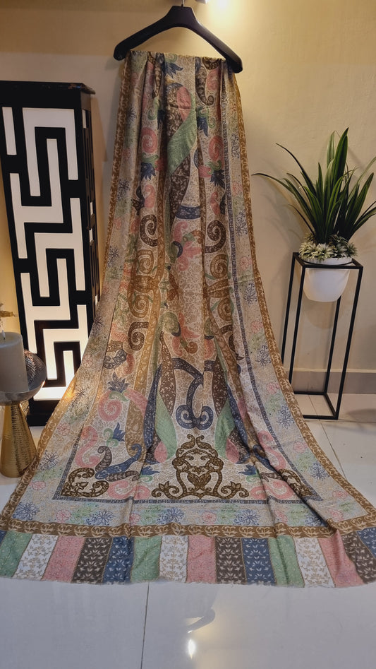 Reelkar embroidered pashmina