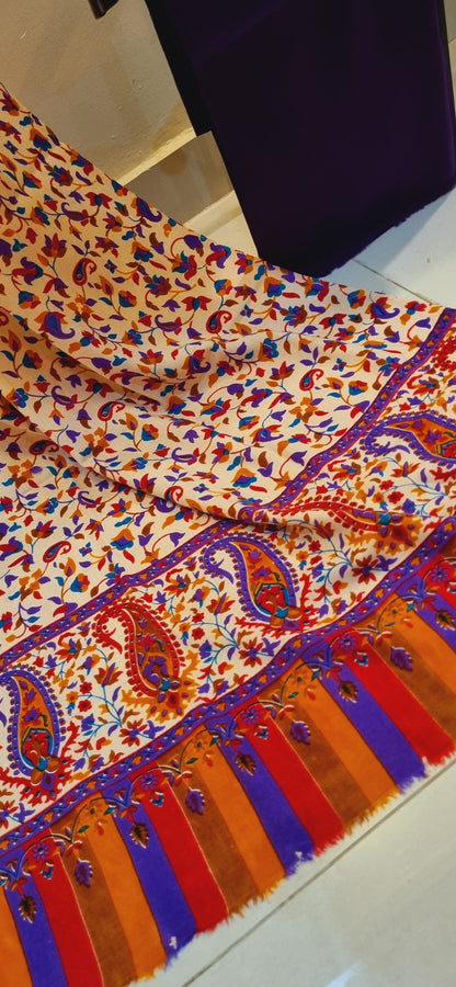 Printed pashmina