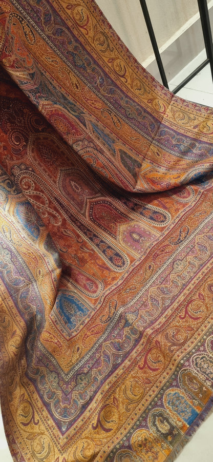 Pashmina kaani with zaree