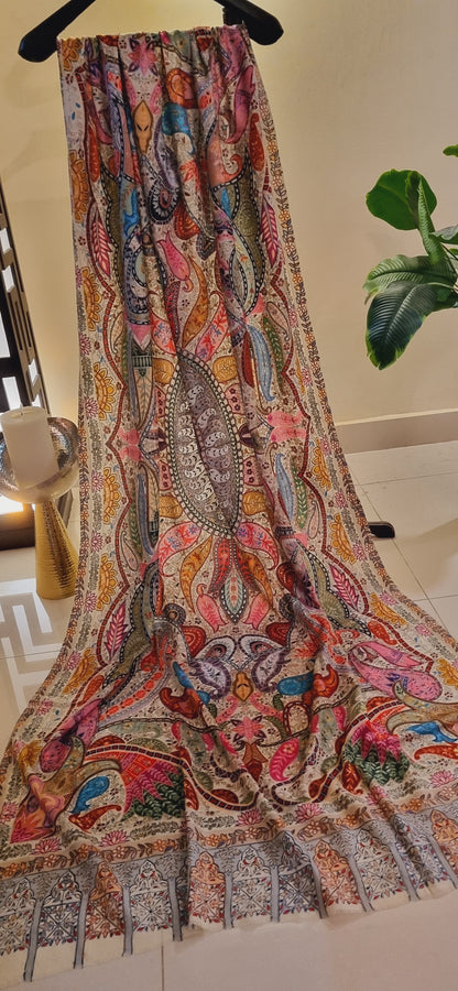 Reelkar pashmina shawl