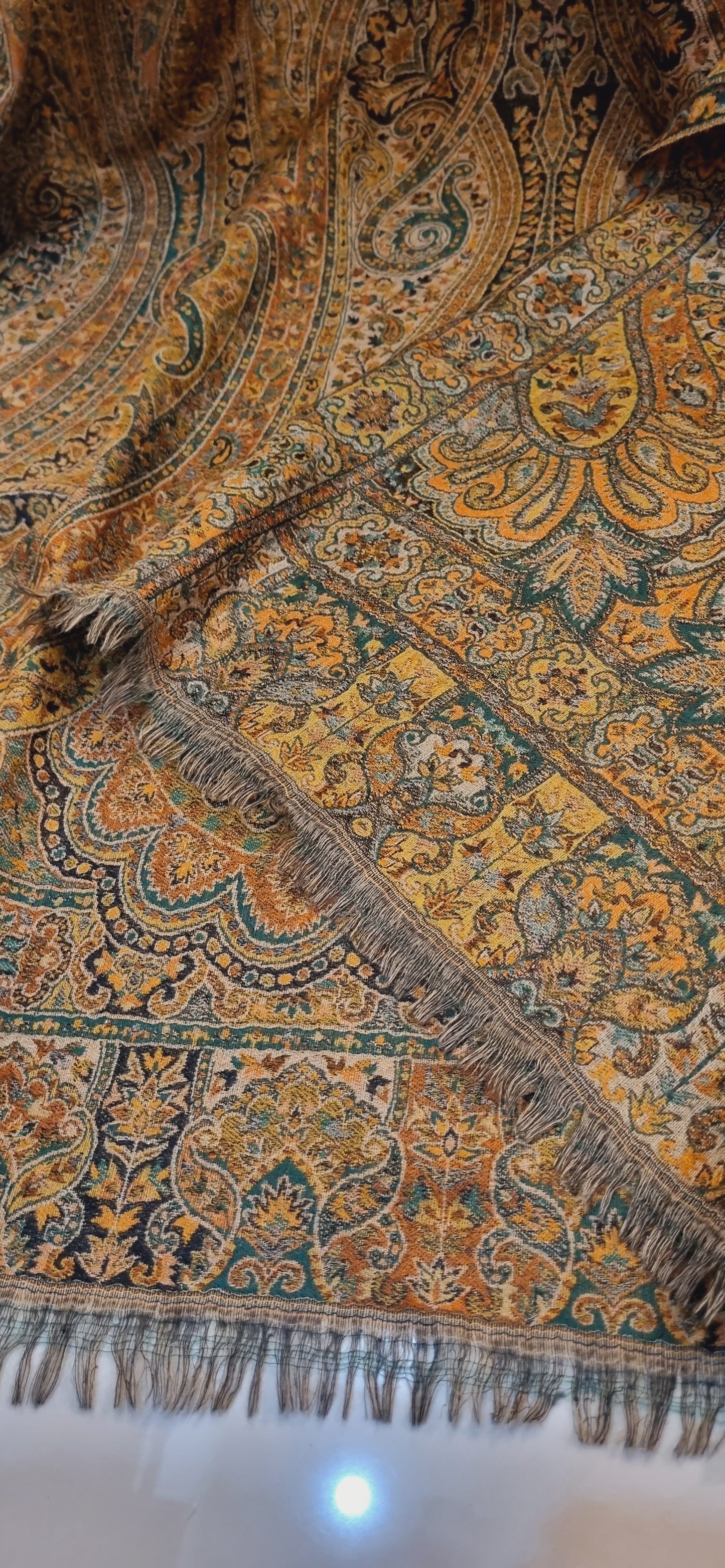 Persian kaani reversible shawl